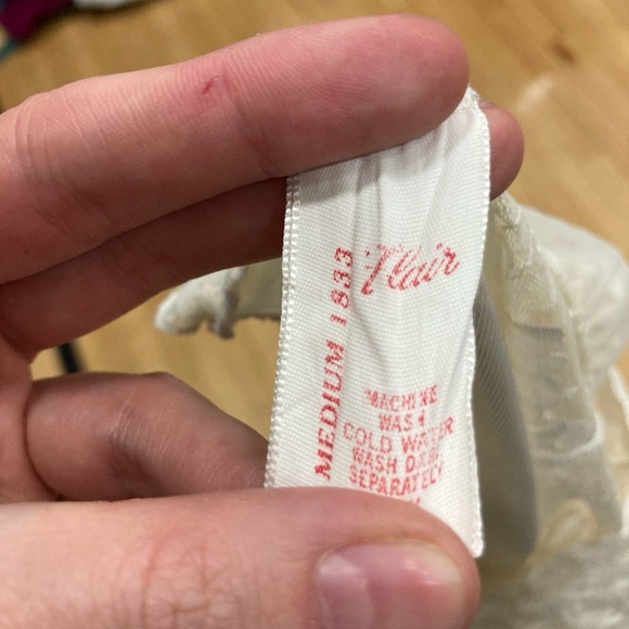 Vintage Union Made Lace Coquette Chemise Size Medium - Picture 4 of 5